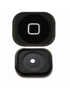 Tasto Home Nero per iPhone 5 con Membrana Pari OEM