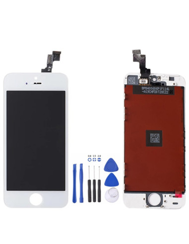 Écran tactile LCD blanc pour iPhone 5S et kit d'outils Tianma d'origine