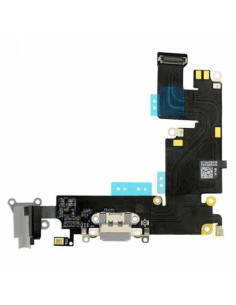 Connettore Di Ricarica Jack Cuffie Pari OEM per iPhone 6 Plus Nero