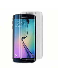 Pellicola Vetro Temperato Trasparente Curvo per Samsung Galaxy S6 Edge