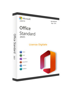 Microsoft Office 2021 Standard ESD Licenza Digitale 1 Pc Multilingua